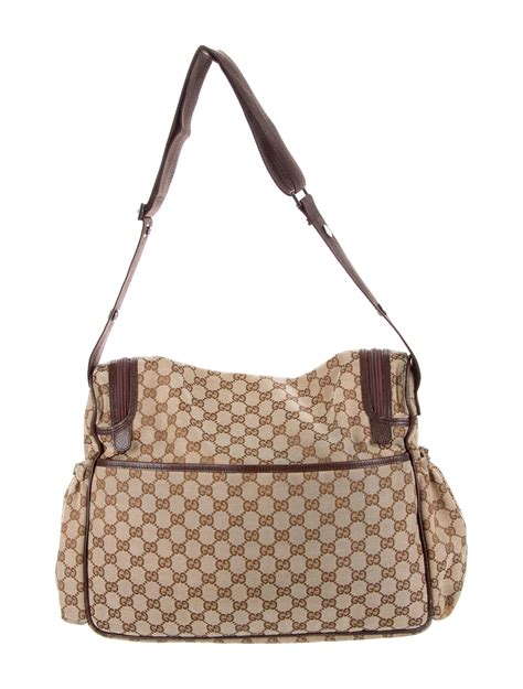 gucci nylon diaper bag|authentic gucci diaper bag sale.